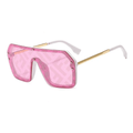 FDI - Fashion Watermark Conjoined Lens Sunglasses - SNEAKE.STORE