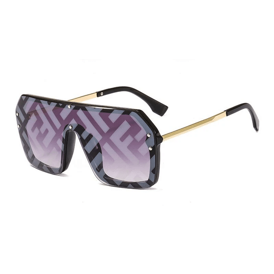 FDI - Fashion Watermark Conjoined Lens Sunglasses - SNEAKE.STORE