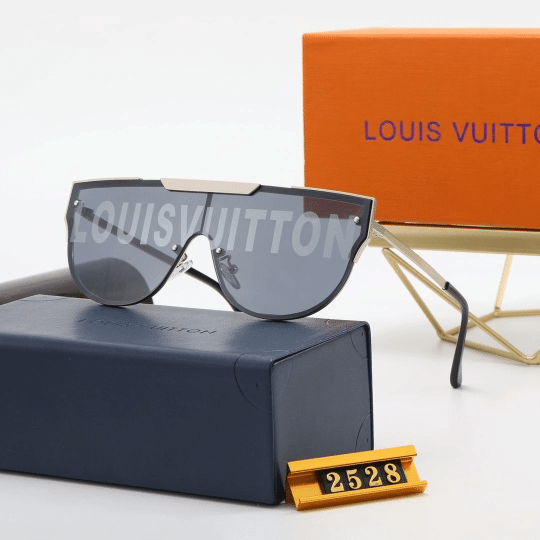 LV - Unisex Stylish One-piece Sunglasses - SNEAKE.STORE