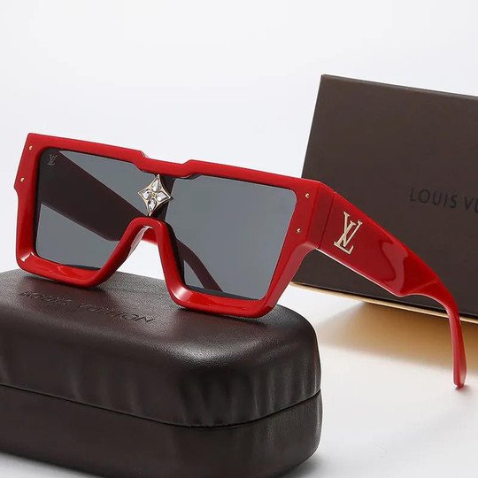 LV - Unisex Square One-piece Sunglasses - SNEAKE.STORE