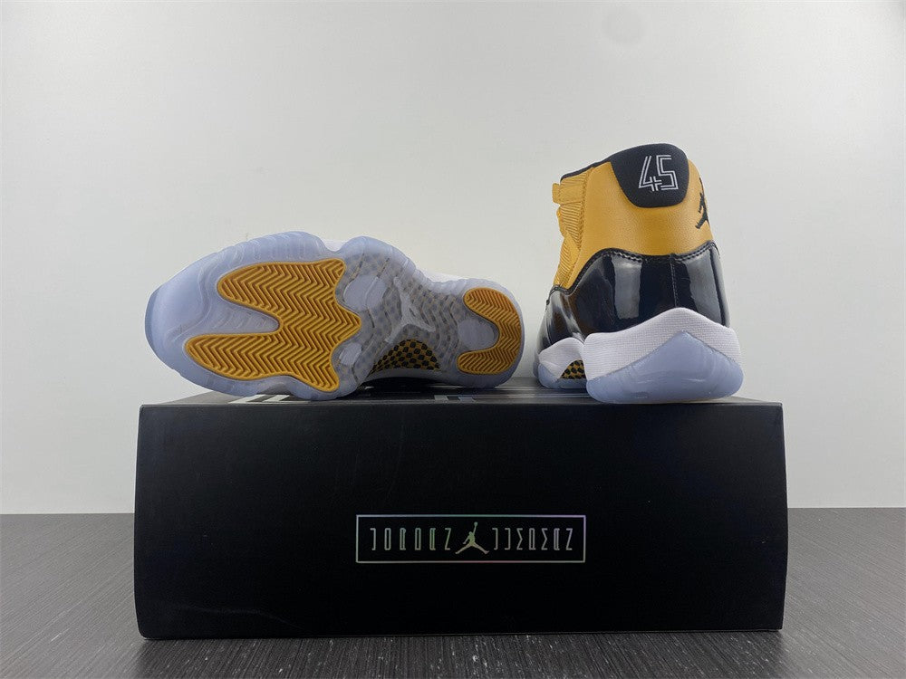 Air Jordan 11 Retro ¨Black Yellow¨ - SNEAKE.STORE