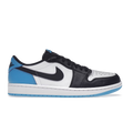 AIR JORDAN 1 LOW “Black Dark Powder Blue” - SNEAKE.STORE