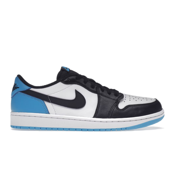 AIR JORDAN 1 LOW “Black Dark Powder Blue” - SNEAKE.STORE