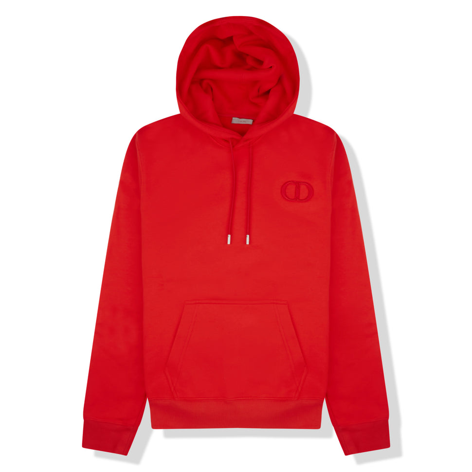 DIOR CD ICON RED HOODIE - SNEAKE.STORE