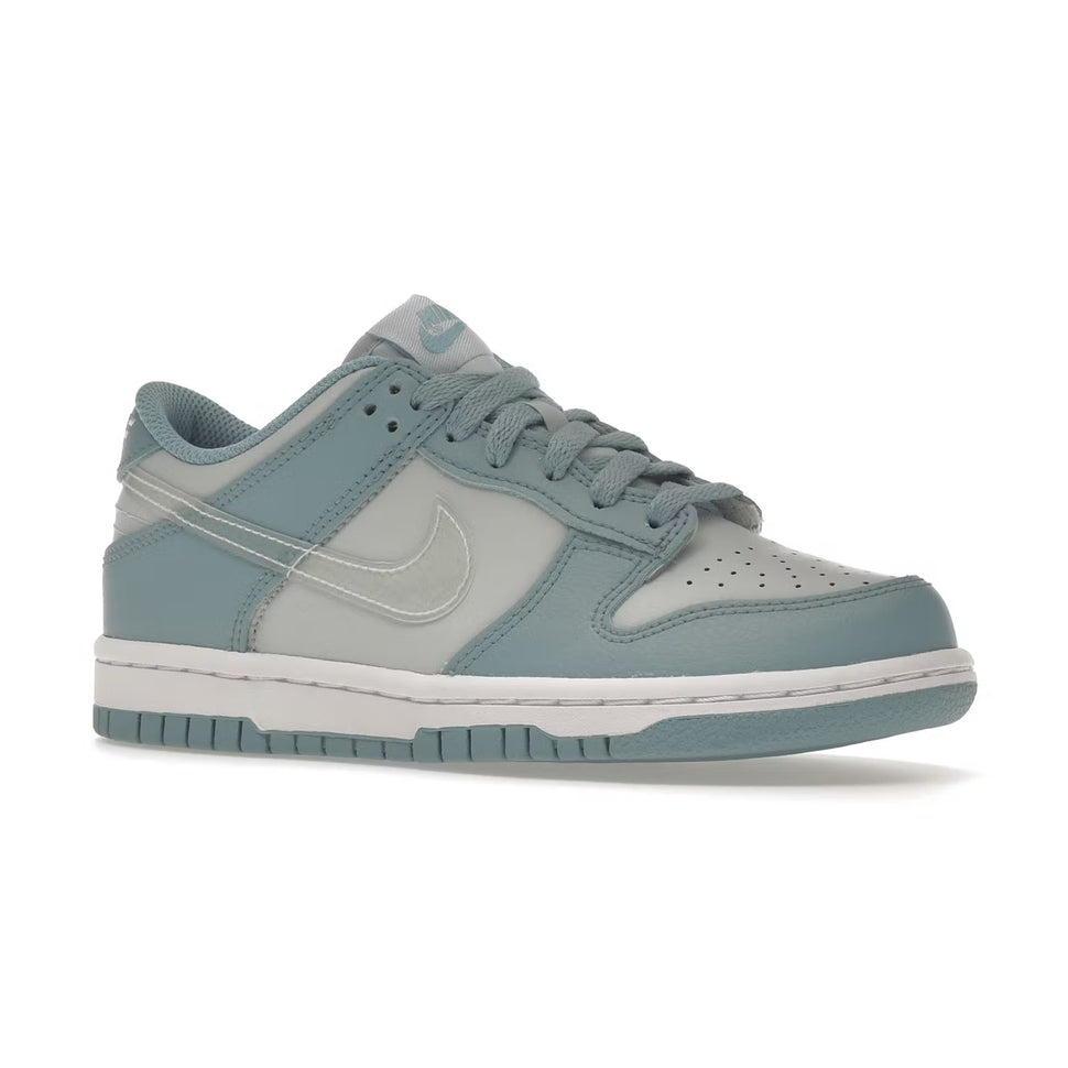 NIKE DUNK LOW AURA CLEAR BLUE SWOOSH (GS) - SNEAKE.STORE