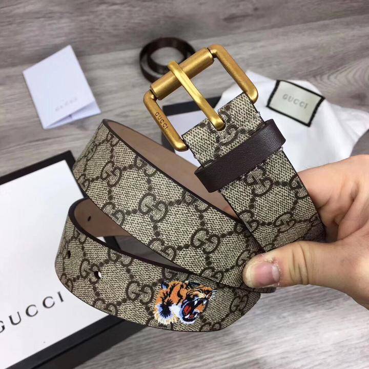 GUCCI - CANVAS BELT